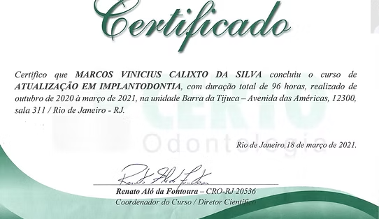 Atualização em Implantodontia