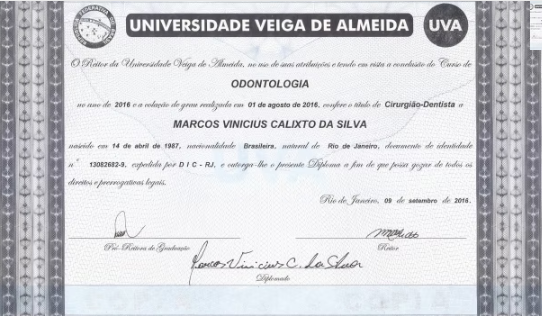 Graduação em Odontologia — Universidade Veiga de Almeida
